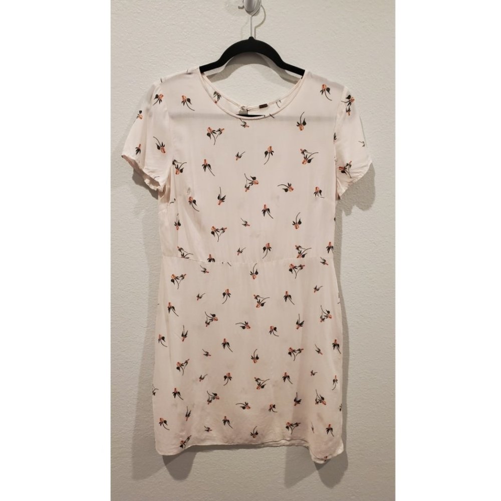 FREE PEOPLE Short Sleeve Blush Pink Dress